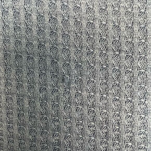 1. State Blue Back Twist Waffle Knit Long Sleeve Top Size Small - Picture 5 of 7